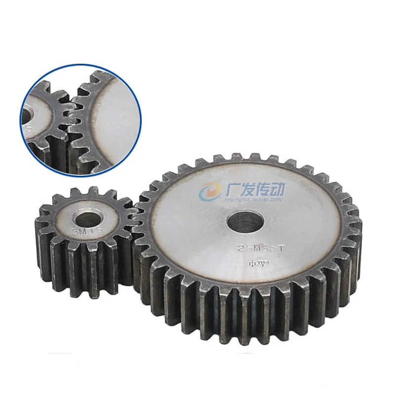 1 шт. spur gear 2,5 mod 80 зуб 2.5M80T 45# стальной Мотор шестерня передачи толщина 25 мм