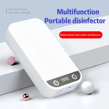 

UV Sterilizer Multifunctional Mobile Phone Sanitizier Disinfector Box For Toothbrushes Makeup Tools Jewelry Disinfection Box