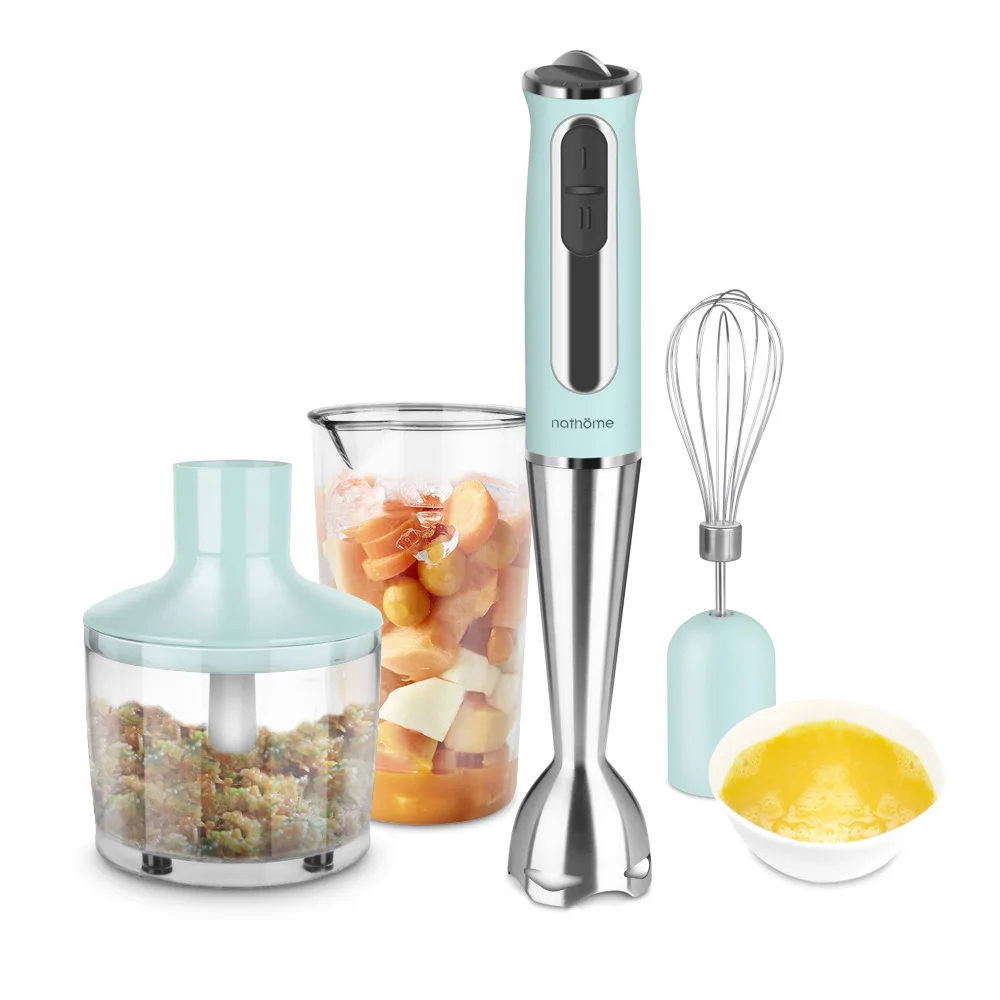 

Multi-function Hand Blender Home Baby Food Cooking Machine 8-speed Speed Regulation Food Processor Electric Kitchen Mixer