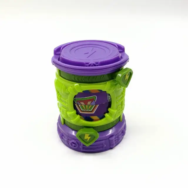 1pcs Superzings Garbage Empty Trash Can Model Toy Compatible 3cm Anime Action Figures Superzings Zomlings Kids Boys Gifts B