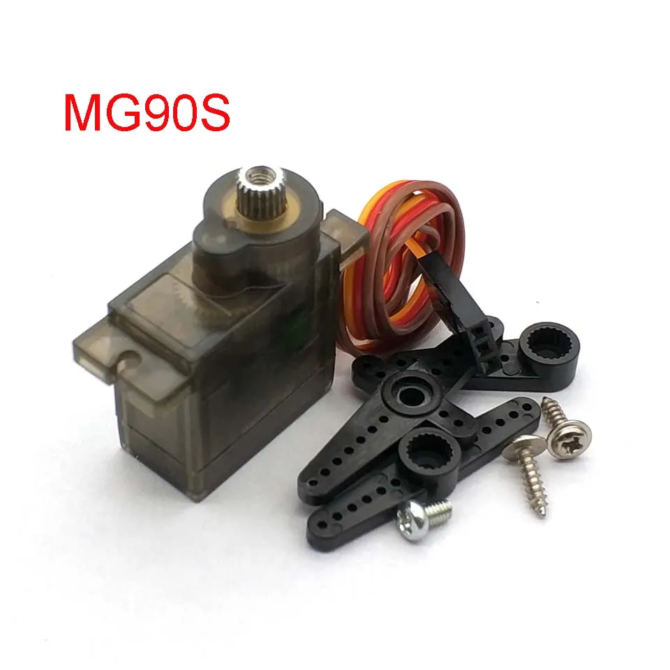Metal Gear High Speed 9g Micro Servo Digital MG90S For RC Helicopter Plane Car 