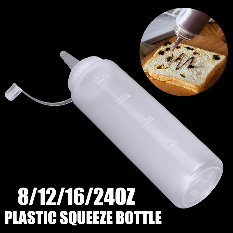 clear ketchup squeeze bottles