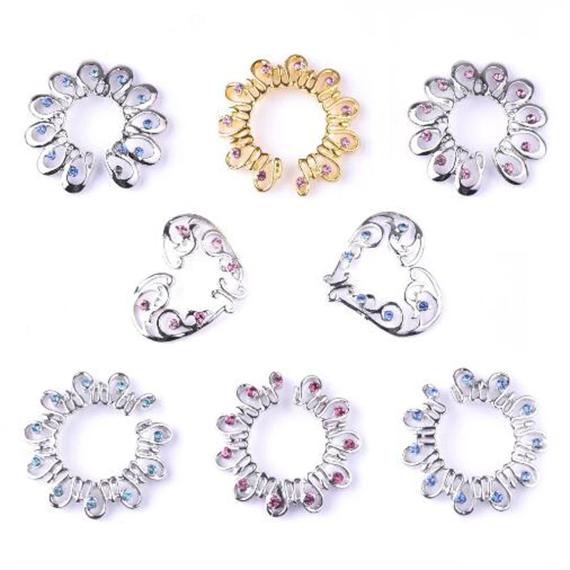 2pcs-lot-Sexy-New-stainless-steel-flower-shaped-false-breast-ring ...