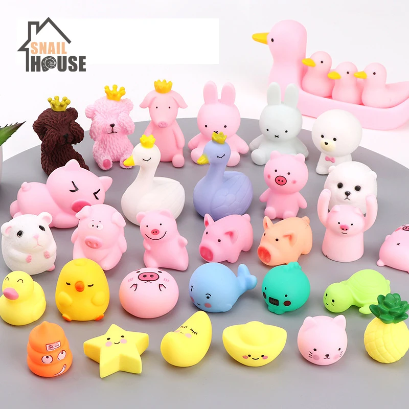 Snailhouse 2019 горячая распродажа 3 шт./комплект мультяшная розовая свинка резиновая