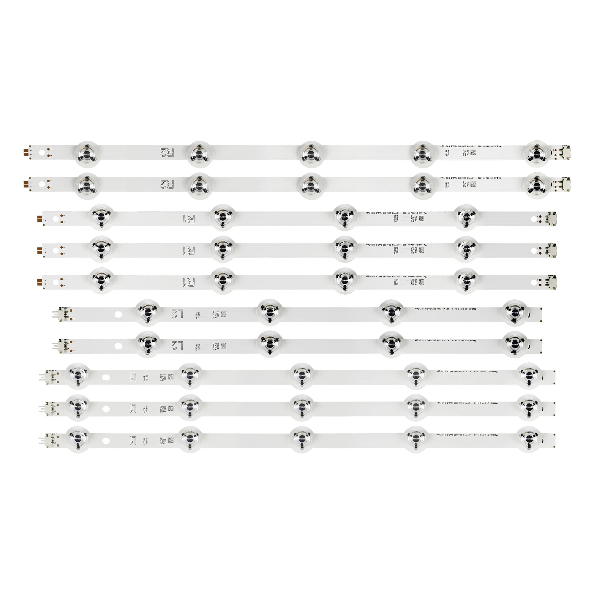 LED Backlight strip For LG 42" TV For panasonic tx-42as650e LC420DUF VG F1 6916L 1809A 1808A 1807A 1810A V14 SLIM 42LB673V