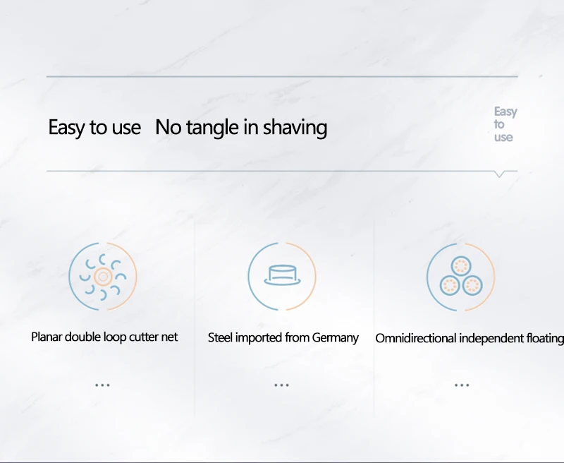 Description Picture 4 of itemOriginal ShowSee Electric Shaver Spare Parts for F1/F303 Razor Replacement Cutter Head Accessories Waterproof Blade Trimmer Clip