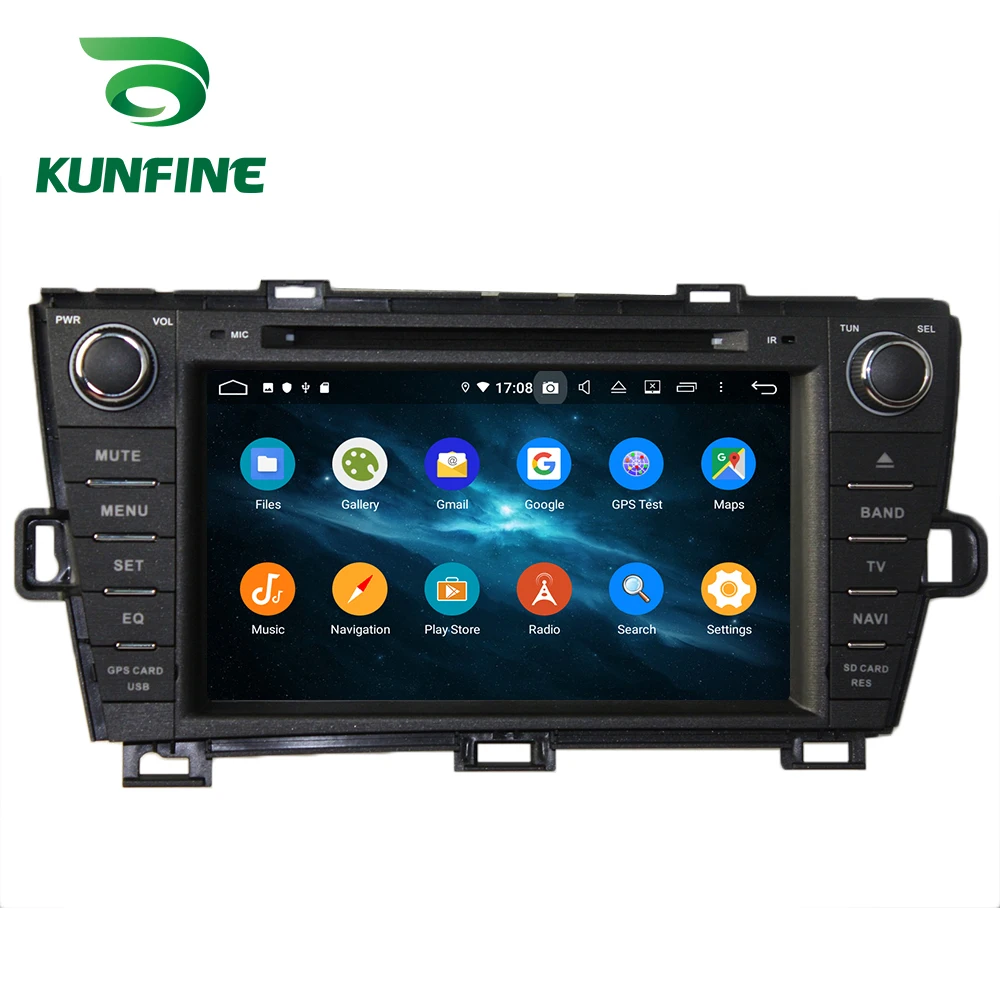Perfect Android 9.0 Octa Core 4GB RAM 64GB ROM Car DVD GPS Multimedia Player Car Stereo for Toyota Prius 2009-2014 right driving 5