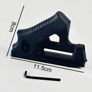 

Tactical 20mm Handgrip Water Bullet Gun Grip Fittings Jinming 8 Generation Triangle Grip UMP45 G36 Vertical Grip