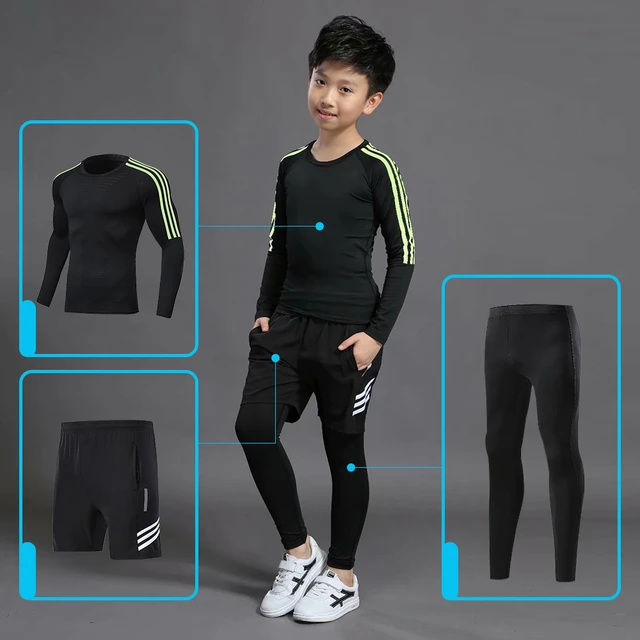 Sous-vêtements thermiques de sport pour enfants