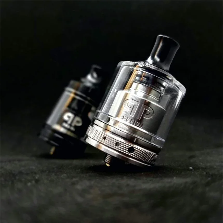 

qp design gata rta mtl dtl 24mm 4ml and 2ml Top Filling Single Coil RTA Double airflow rings drips VS kayfun dvarw mtl rta