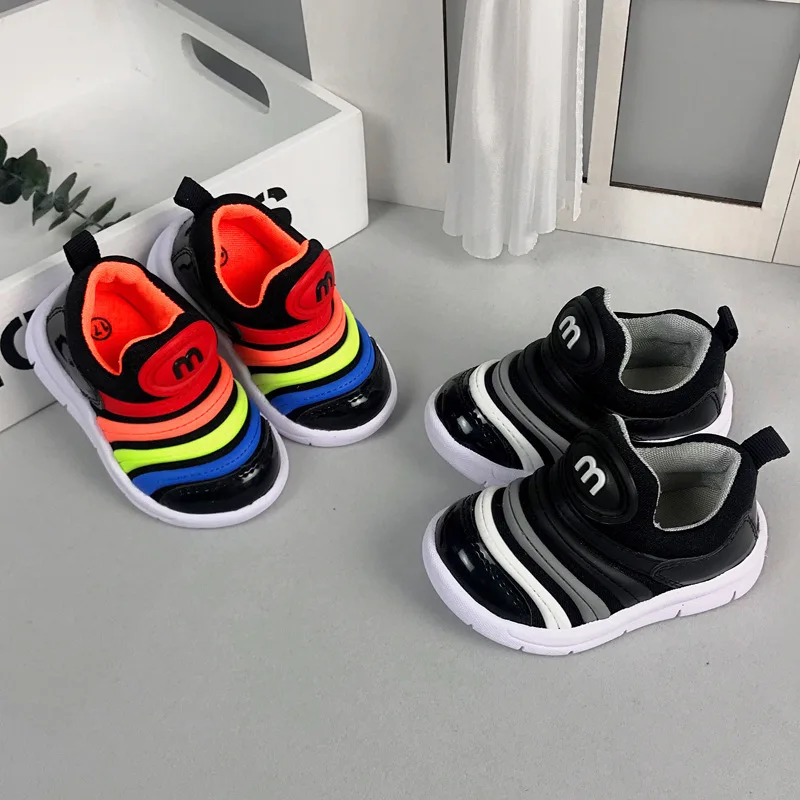 

2019 New Style Spring And Autumn Baby 1-3 Years Old Men And Women Healthy Shoes for Children Shoes Caterpillar Anti-slip Soft-So