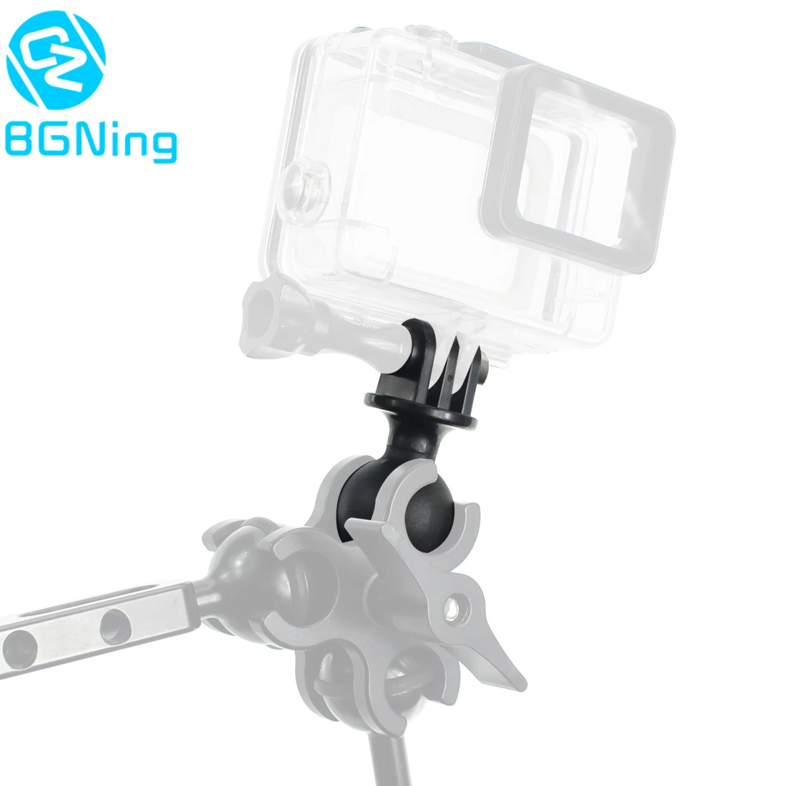 

Camera 1Inch Ball Head Tripod Mount Base Adapter Clip 360degree Rotation for Gopro Hero SJcam YI EKEN Action Sports Accessories