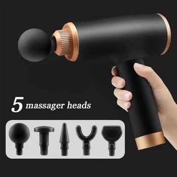 

Massage Gun Deep Tissue Massager Therapy Gun Exercising Muscle Pain Relief Body Shaping