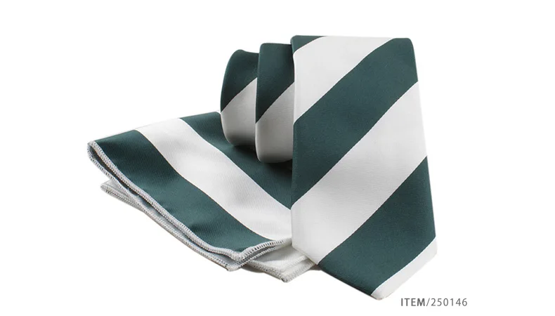 men's striped collar pocket towel two-piece set 07.jpg
