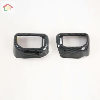 

For Ford Explorer 2020 2021 Trim Accessories ABS Carbon fiber Car Left and Right Both Side Air Conditioner Outlet AC Vent Cover