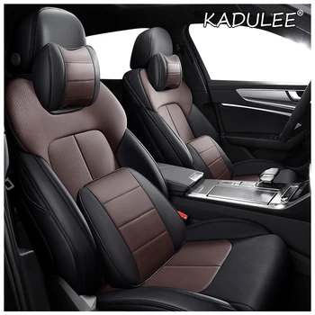 

KADULEE Custom Leather car seat covers For BMW X2 F39 X3 X4 X5 X6 E83 F25 G01 G08 F26 G02 E70 F15 G05 E53 E71 F16 G06 car seats