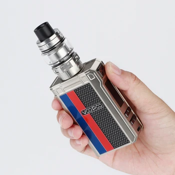 

Original VOOPOO Alpha Zip Mini 120W TC Kit 4400mAh Battery w/ Maat Tank 2ml/4ml & GENE.Fit chip Vape Vaporizer vs Drag 2/ Shogun