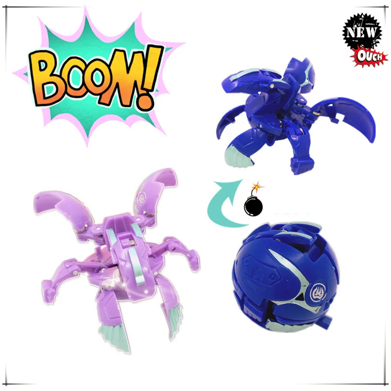TOMY 5pcs Bakugan Eggball Heavenly Dragon Storm Thin Beast Boy Landing Dragon Knight Explode Armor Spinning Top Christmas Gift