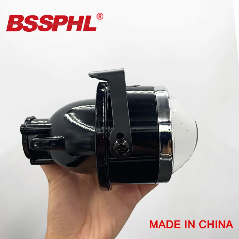 

BSSPHL 3.0 inch Bi-Xenon HID Auto Car-Styling Fog Light Projector Lens Hi/Lo beam Universal Fog Lamp Car Retrofit H11 HID Bulbs