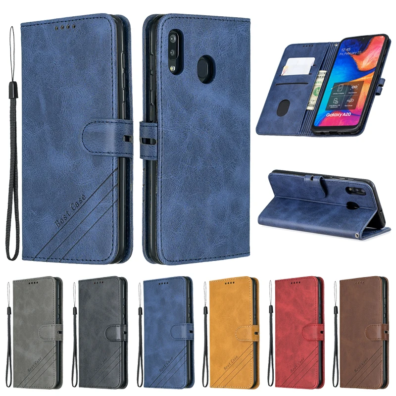 Per Samsung Galaxy A40 Caso Di Vibrazione Del Cuoio Di Caso Per Coque Samsung A40 Cassa Del Telefono Della Galassia A40 Un 40 A405F Funda Magnetico De