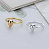 Stainless Steel Skull Rings For Women Men Gold Silver Color Male Female Skeleton Ring Punk Party Finger Jewelry Bague Femme 2022 ► Photo 3/6
