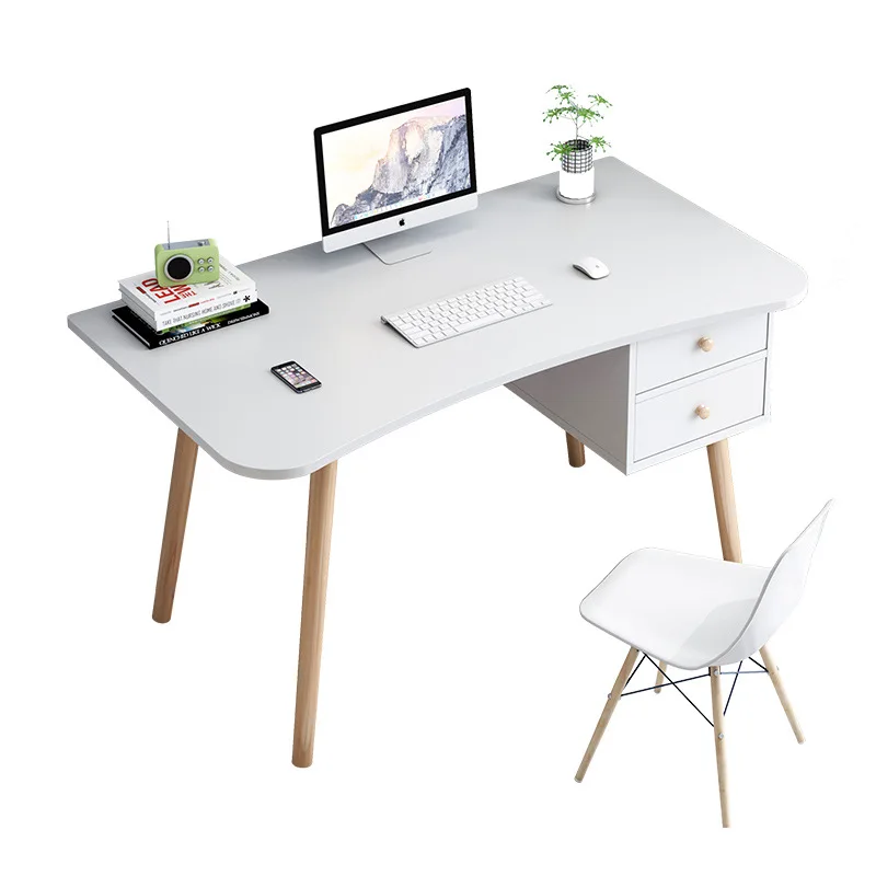 Computer desk study table Nordic office desk Modern Europe student bedroom study desk office furniture small table laptop table