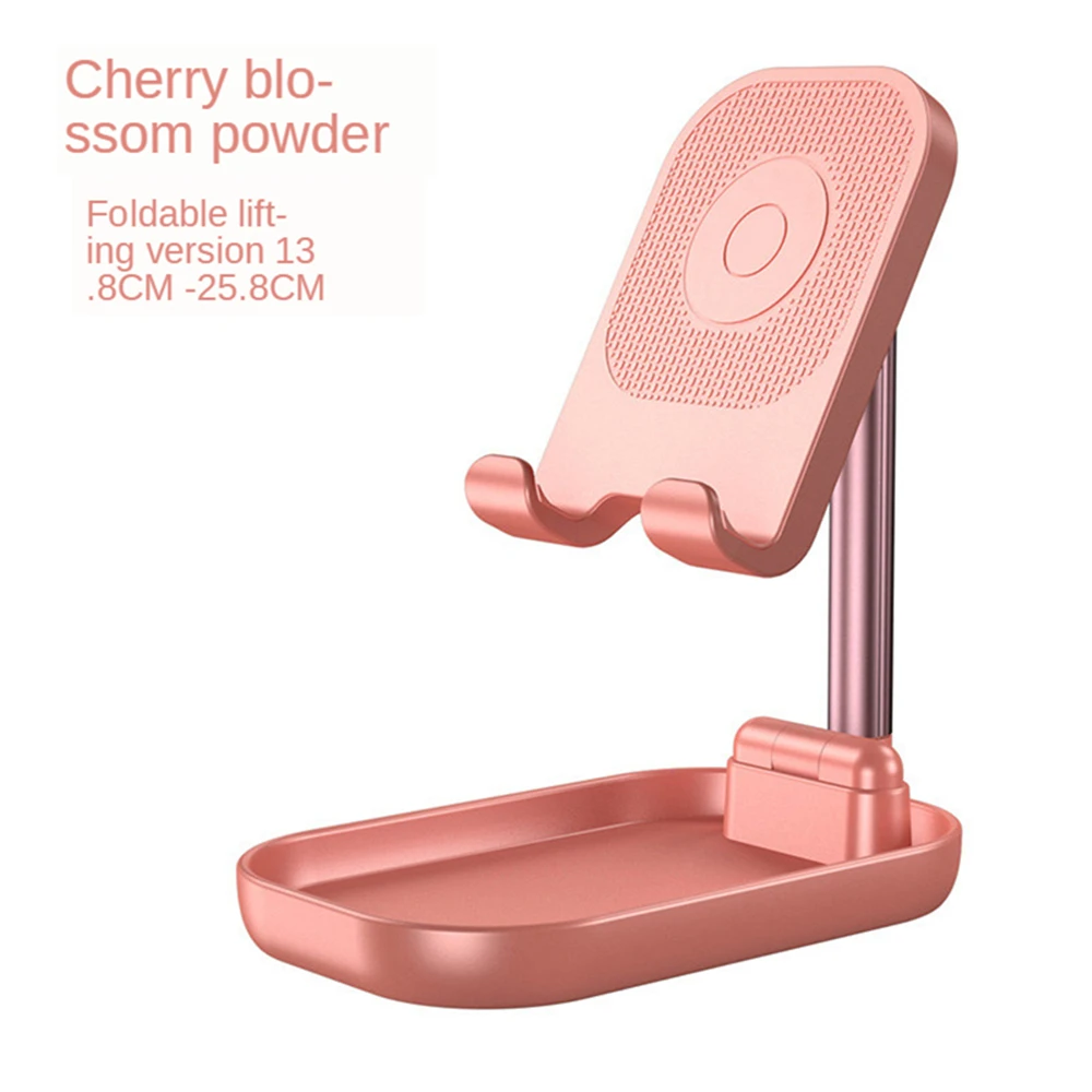 

B-LIFE Smartphone Stand Angle & Height Adjustable Anti-Slip Silicone Pad Desk Tablet Stand Holder] [Minimal Design Sturdy Alumin