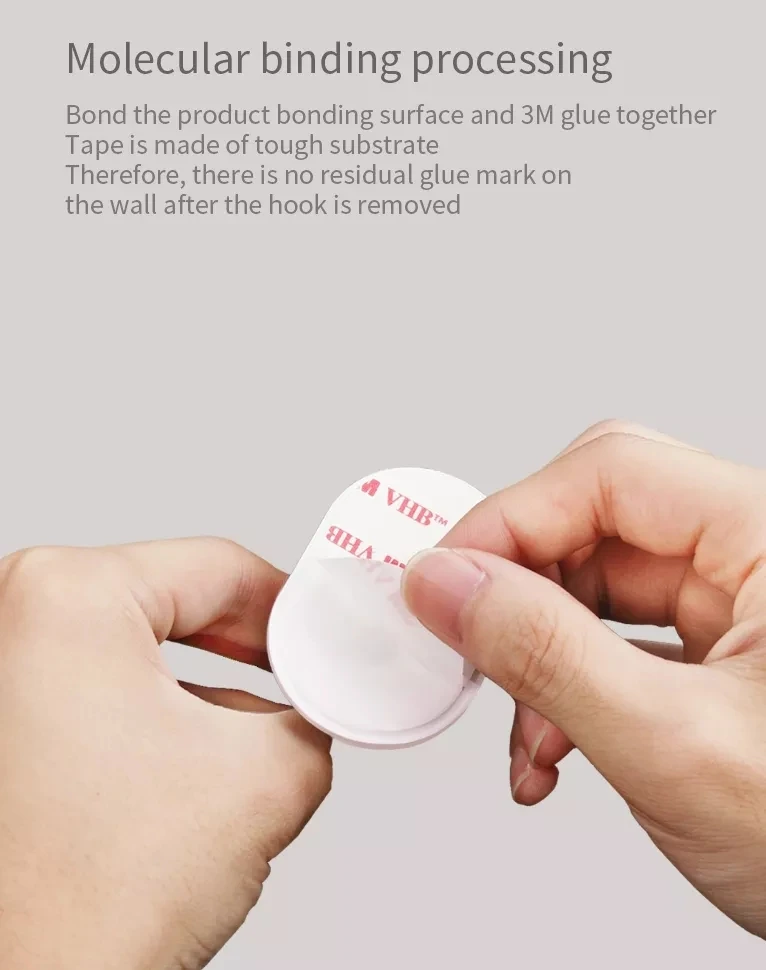 3 шт.,, Xiaomi Mijia HL, маленькие самоклеющиеся крючки, крепкие настенные крючки для кухни, ванной комнаты, шкафа, 3 кг, Максимальная нагрузка, вешалка, крючок