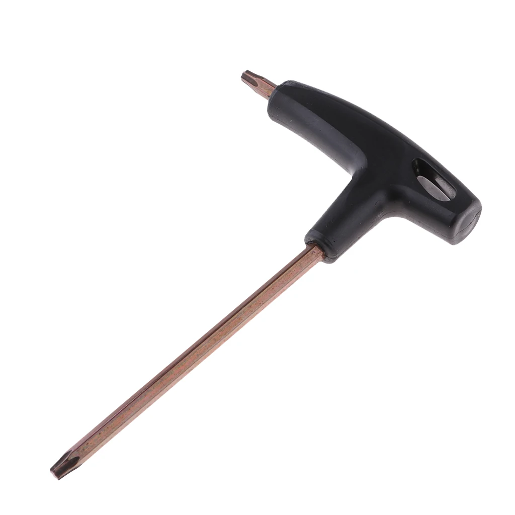 Steel T25 Star Wrench T-Grip Screwdriver For Disc Brake Bolt Screws Installing Removing Hex Key