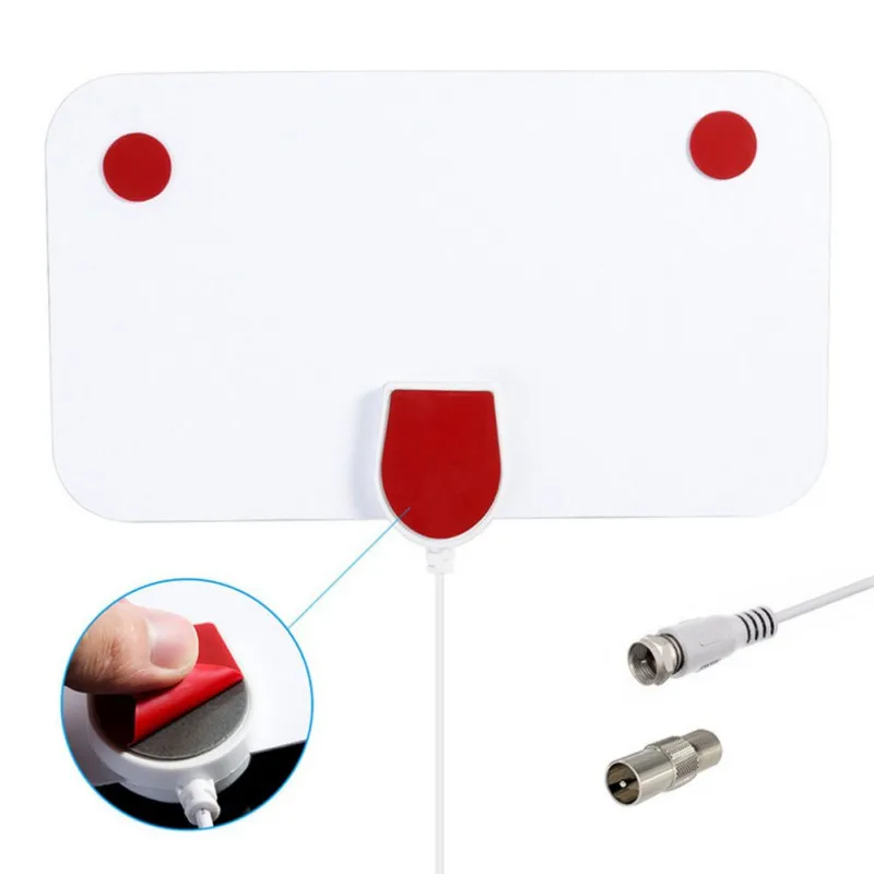 Antenna Digital HD TV Amplified Mile Ultra Thin 200 Miles Ra Memory card