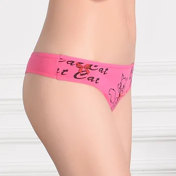 

3 pcs/set Briefs For Women Lingerie High Waist 100% Cotton Panties Breathable Soft Striped Underwear Female Intimates 87233