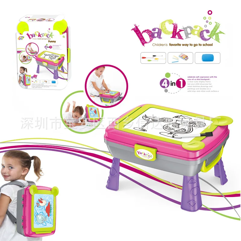 

Multi-functional CHILDREN'S Drawing Board Plastic Toy CHILDREN'S Early Childhood Educational Baby Double-Sided Magnetic Drawing