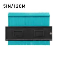 5 inch 12cm Multi-functio Contour Profile Gauge Tiling Laminate Tiles Edge Shaping Wood Measure Ruler Contour Gauge Duplicator 5/6/10 Inch - Цвет: 5 inch 12cm