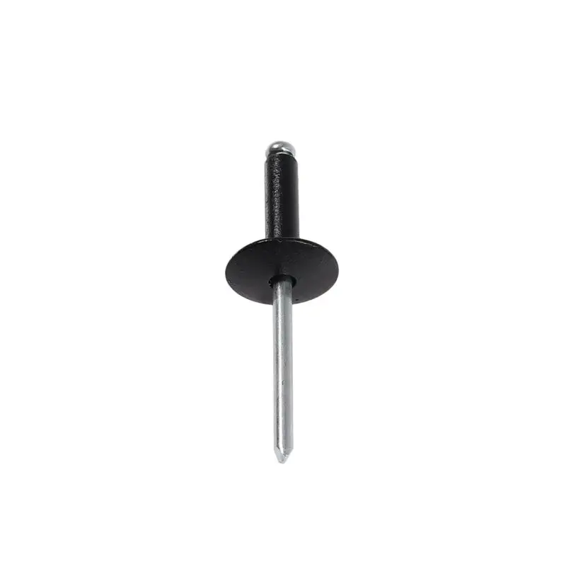 

Large Standard Flange Aluminum Alloy 8~18mm 200Pcs/set Assorted Black Rivets Kit