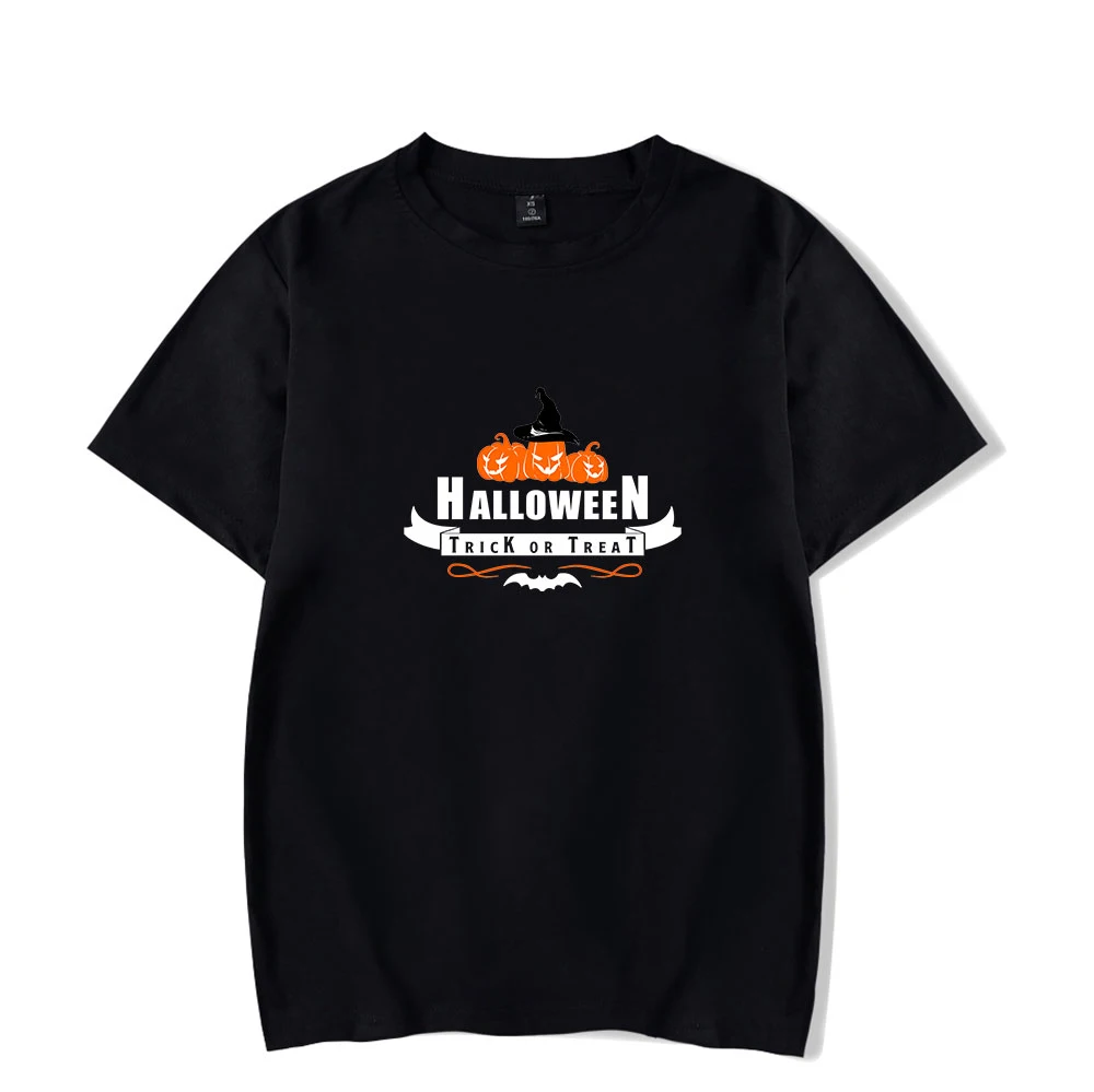 

2020 Hot Sale Halloween T-shirts Pumpkin Prints Women/Men Summer Short Sleeve Tshirts Casual Streetwear Fashion T shirts Top