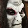 Halloween Zombie Mask Props Grudge Ghost Hedging Zombie Mask Realistic Masquerade Halloween Mask Long Hair Ghost Scary Mask ► Photo 3/6