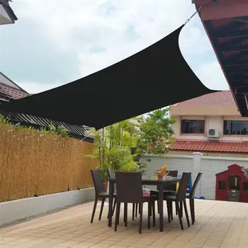 

Shade Sail Anti-UV Sun Shade Net For Outdoor Awnings Sun Shelter Garden Patio Pool Shade Sail Garden Sun Shade Net Pool Canopy