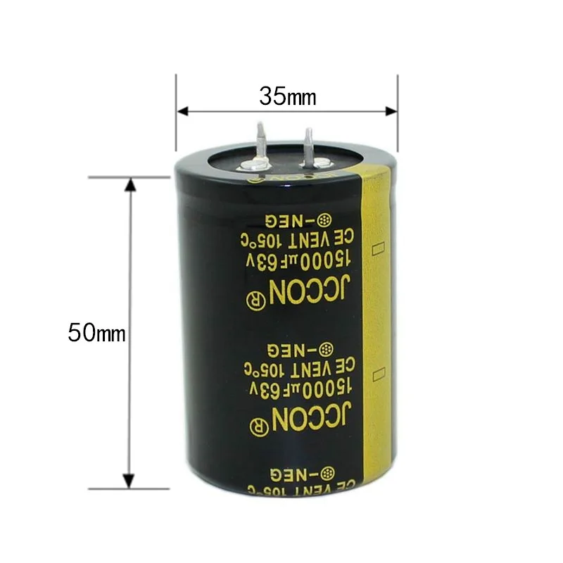 2PCS Electrolytic Capacitor 63V 3300UF 4700UF 6800UF 10000UF 12000UF 15000UF 22000UF Low ESR For Hifi Amplifier electrolytic capacitor,aluminum electrolytic capacitor
