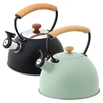 

Whistling Kettle For Gas Stove Bouilloire 2.5L Stainless Steel Whistle Tea Kettle Water Bottle Tea Pot For Kitchenware
