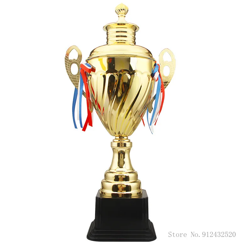 Customized Metal Trophy, Large and Commercial, Football and Basketball, Souvenir, Universal Big Trophies, Souvenir Cup, 1Pc