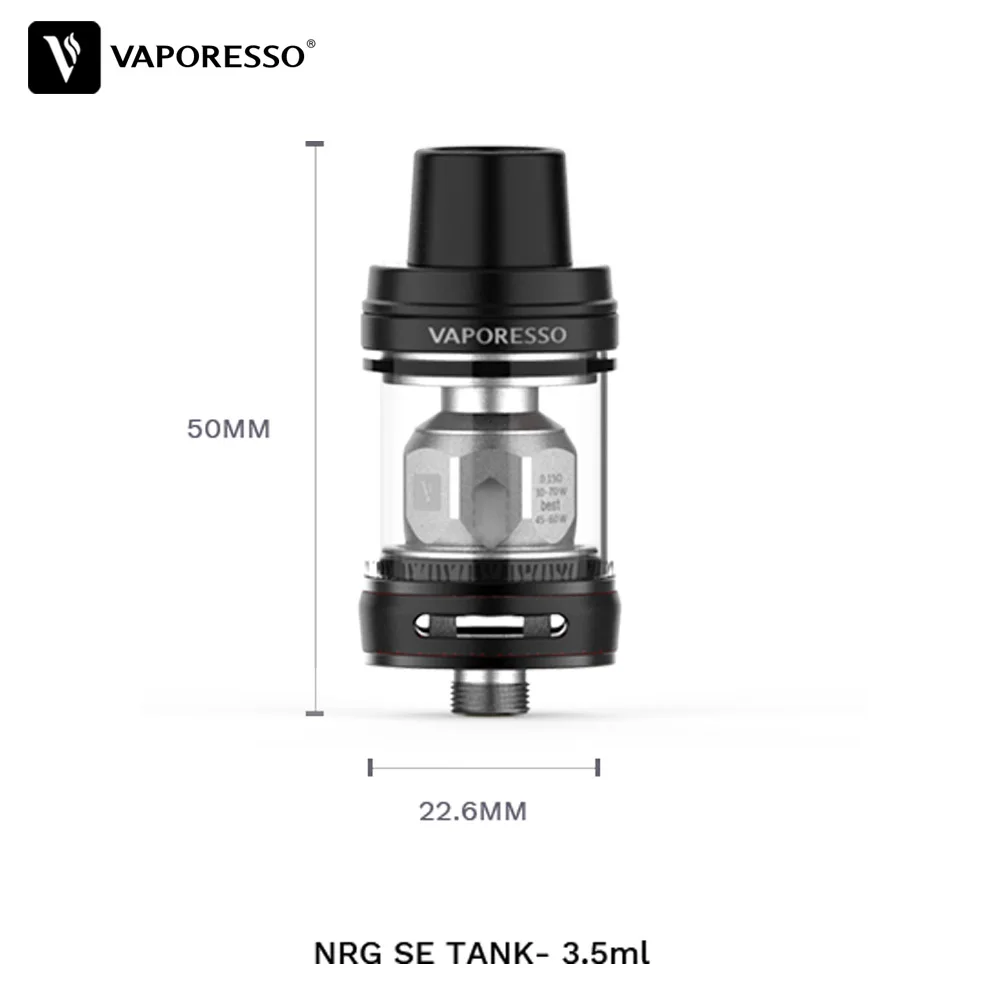 Оригинальный испаритель Vaporesso NRG SE Tank 3 5 мл атомайзер с GT сетчатым сердечником для