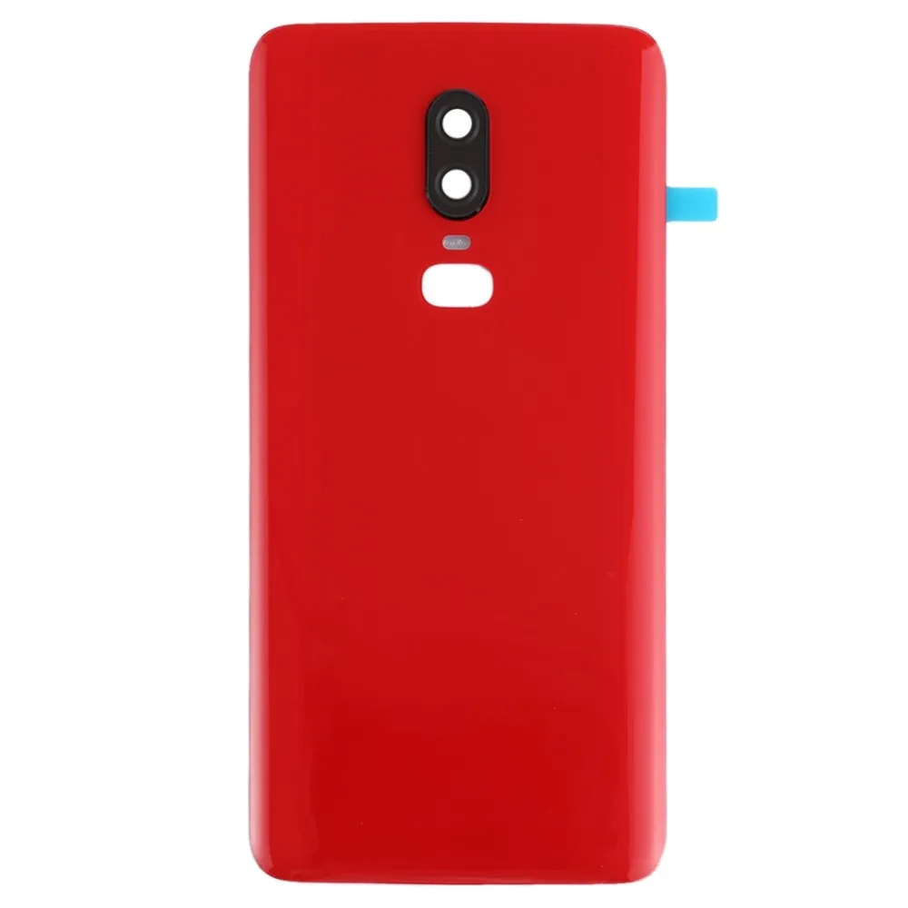 Для OnePlus 6 крышка батареи гладкая поверхность задняя крышка двери для OnePlus 6