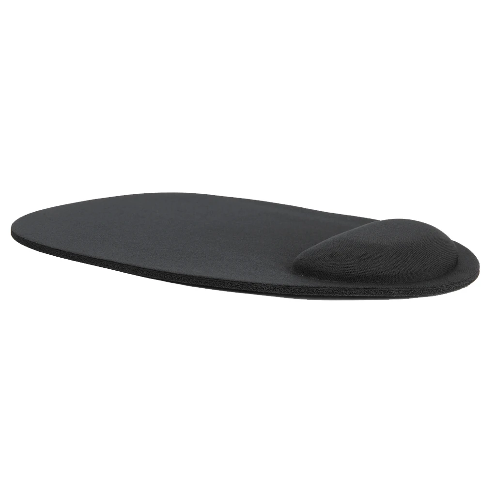 Mouse Pad With Gel Handheld Steering Pad Ergonomically. Mousepads Gelpad Black