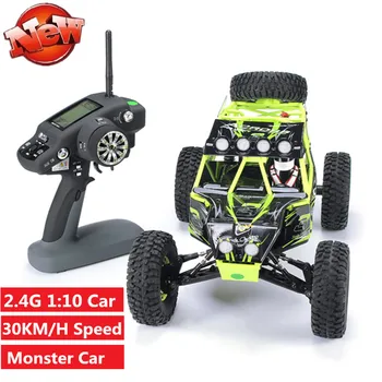 

1:10 Remote Control Car 2.4G 4WD RC Crawler Toy Vehicle 30KM/H High Speed Crawler RC Car Toy bigfoot off road truck kid gift toy