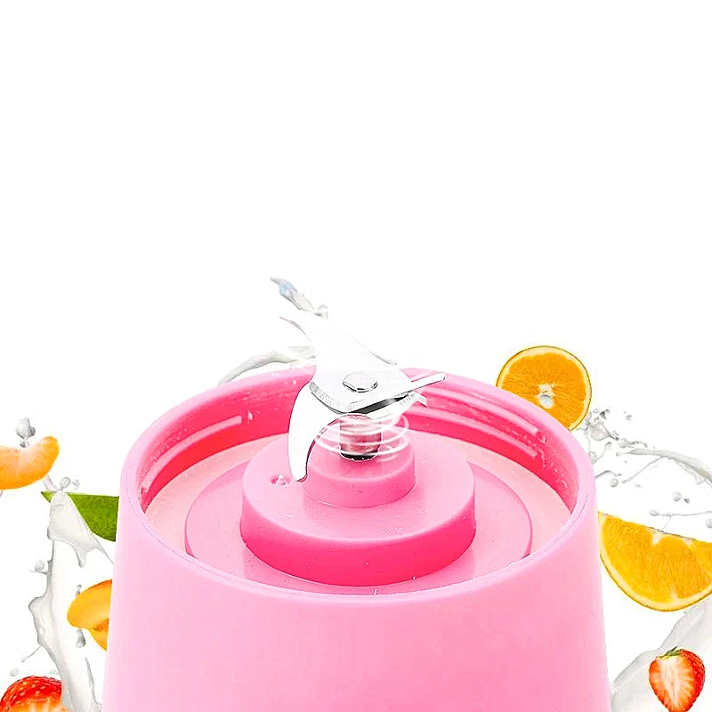  Mini Portable Electric Fruit Juicer USB Rechargeable Smoothie Maker Blender Machine Sports Bottle J