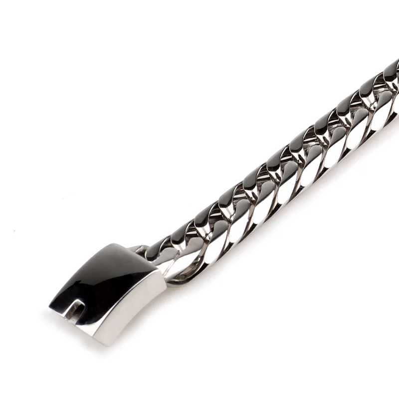 

Kalen Accessories Men's Jewelry Fashion Europe And America Popular Stainless Steel Bracelet Titanium Steel Whip Chain