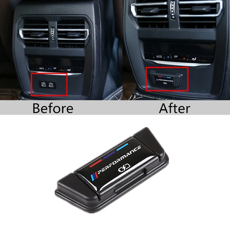 Автомобильный задний консоль центр USB оснащения зарядки Порты и разъёмы защитный