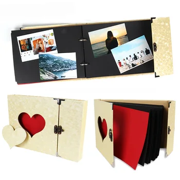 

Photo Album Scrapbook DIY Album Scrapbook Travel Scrapbook for wedding decoration Anniversary Travelling Graduation Holiday gift