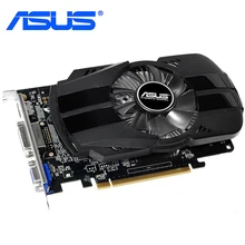Видеокарты ASUS GTX 750Ti 2 Гб Видеокарта GTX 750-FML-2GD5 128Bit GDDR5 для nVIDIA Geforce HDMI VGA DVI GTX750Ti 2 Гб б/у
