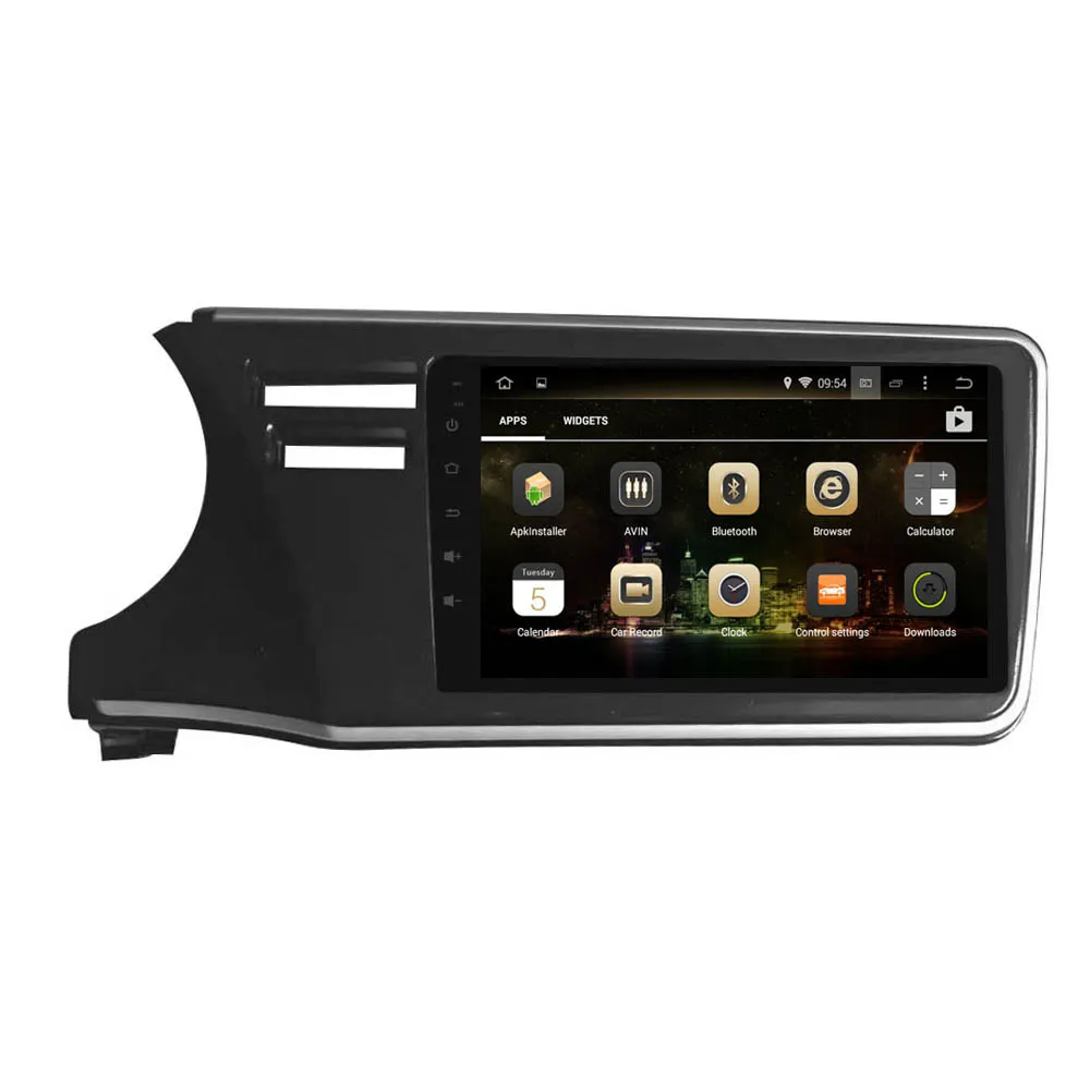 Perfect Android 9.0 Octa Core PX6/PX5 Fit HONDA CITY South American 2014 2015 2016 - Car DVD Player Navigation GPS Radio 3
